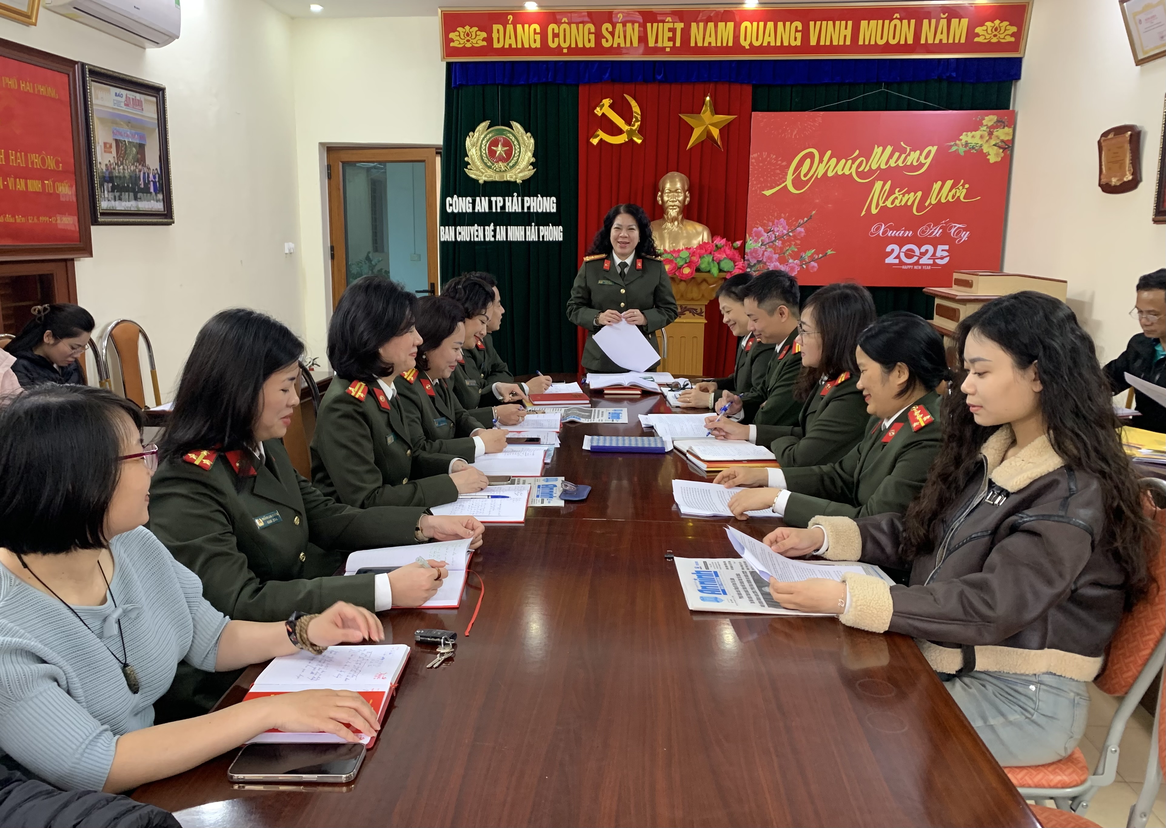 Ban Chuyên đề An ninh Hải Phòng:  Tổ chức  đợt sinh hoạt chính trị tư tưởng